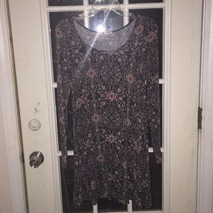 Floral Long Sleeve Dress